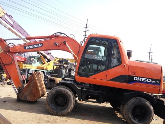Gebraucht DOOSAN 150W-7 Radbagger 15 Tonnen Bagger mit 0,7m3 Eimer Kapazität
