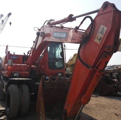 Gebraucht DOOSAN 150W-7 Radbagger 15 Tonnen Bagger mit 0,7m3 Eimer Kapazität