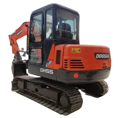 Doosan DH55 Crawler Bagger 5,5 Tonnen Originalfarbe Gebrauchtes Minibagger in Shanghai