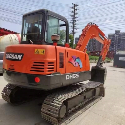 Doosan DH55 Crawler Bagger 5,5 Tonnen Originalfarbe Gebrauchtes Minibagger in Shanghai