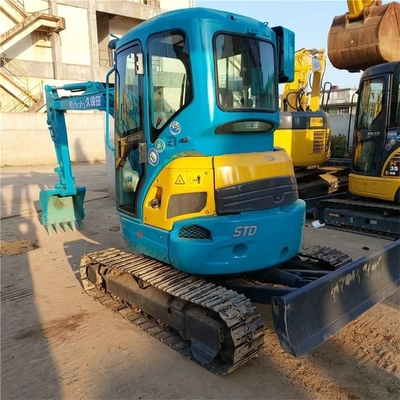Kleine, gut gepflegte Kubota KX135 Bagger mit Originalfarbe