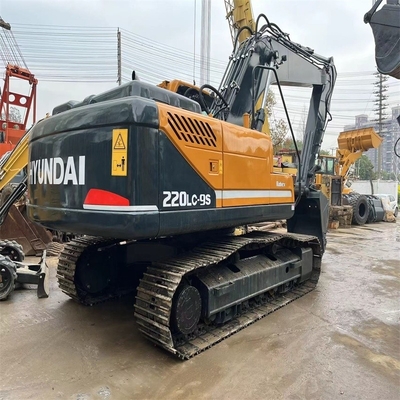 Gut gepflegte gebrauchte Hyundai Bagger 220lc-9 mit Originalfarbe aus Korea