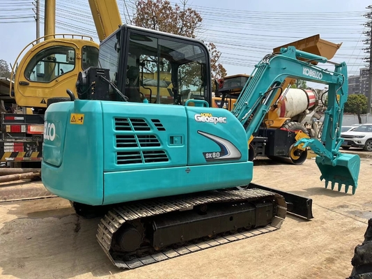 6TON Kobelco SK60 Bagger Gebraucht hydraulischer Crawler Digger in ausgezeichnetem Zustand