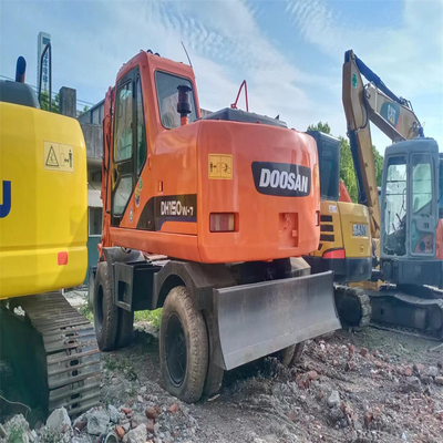 DH150W-7 Doosan Radbagger in gutem Zustand mit Hydraulikventil