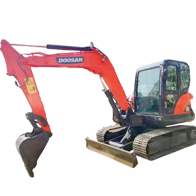 Hohe Betriebseffizienz Doosan DX60 Mini-Grabmaschine mit Liyuan Hydraulikpumpe