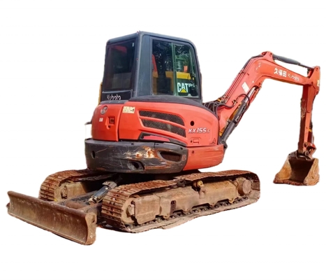 Ausgezeichneter Zustand KUBOTA KX155-5 Bagger mit Original Japan Hydraulik System