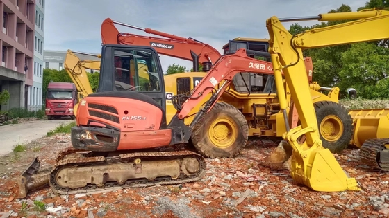 Ausgezeichneter Zustand KUBOTA KX155-5 Bagger mit Original Japan Hydraulik System