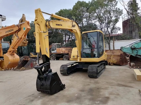 Japan importierte Komatsu PC60 Crawler Bagger mit Originalmotor und geringer Arbeitszeit