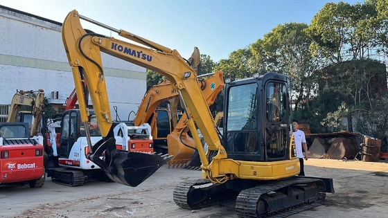 Vorteile Niedrige Arbeitszeiten Japan Original Komatsu PC50 Graber für den Straßenbau
