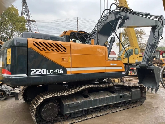 Gebrauchtes HYUNDAI 220LC-9S Bagger Crawler Hydraulischer Bagger mit und aus Original KOREA