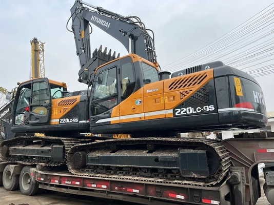 Gebrauchtes HYUNDAI 220LC-9S Bagger Crawler Hydraulischer Bagger mit und aus Original KOREA