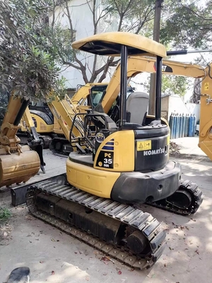 Originalfarbe Komatsu Pc35MR Boutique Gebraucht PC35 Bagger in gutem Zustand