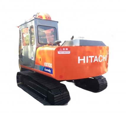 HITACHI EX100 Bagger 10 Tonnen Crawler Bagger mit HITACHI Hydraulikpumpe im Jahr 2022