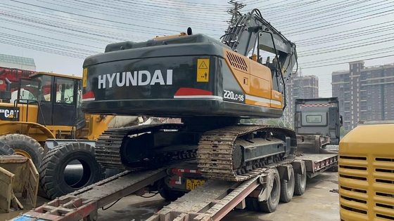 Kaufen Sie gebrauchte Hyundai 220LC-9S Bagger Originalfarbe 90kw Power Liyuan Hydraulikventil