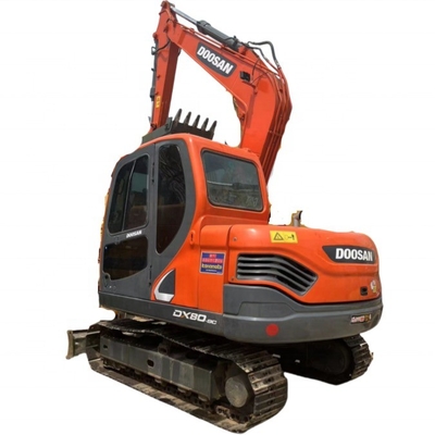 Hohe Betriebseffizienz Originalmotor Doosan DX80 Gebrauchtbagger Japan Digger