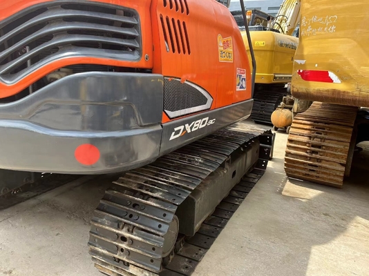 Hohe Betriebseffizienz Originalmotor Doosan DX80 Gebrauchtbagger Japan Digger