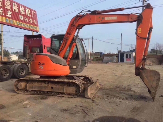 Japan Original HITACHI ZX75US Mini Bagger 7,5 Tonnen Crawler Hydraulischer Bagger auf Lager