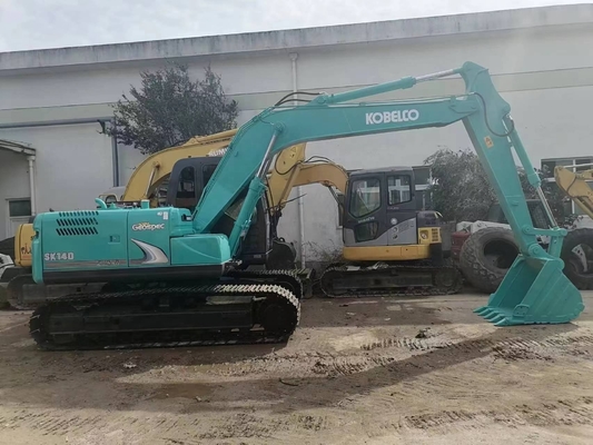 Gute Leistung Kobelco SK140 Bagger Gebraucht-Erdbewegungsmaschine in Shanghai