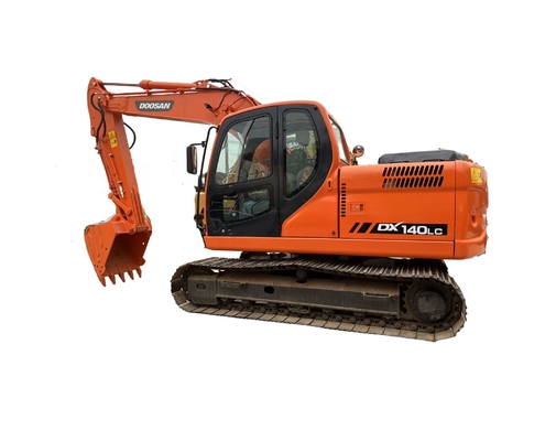 Gebrauchtes hydraulisches Crawler Digger 14TON Betriebsgewicht Doosan DX140LC Bagger