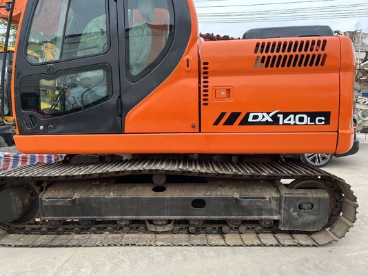 Gebrauchtes hydraulisches Crawler Digger 14TON Betriebsgewicht Doosan DX140LC Bagger