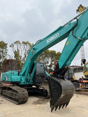 Baumaschine Kobelco SK210 Minibagger mit Hydraulikzylinder