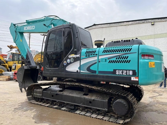Baumaschine Kobelco SK210 Minibagger mit Hydraulikzylinder