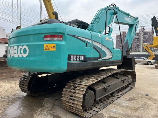 Baumaschine Kobelco SK210 Minibagger mit Hydraulikzylinder