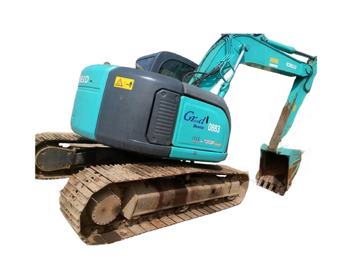 KOBELCO Gebraucht-Crawler-Gräber SK135S in gutem Zustand Originalfarbe Hydraulischer Bagger