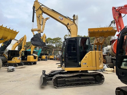 Gebrauchtes Caterpillar 307.5 Minibagger aus Japan Niedrigstunden und 7500 KG Maschinengewicht