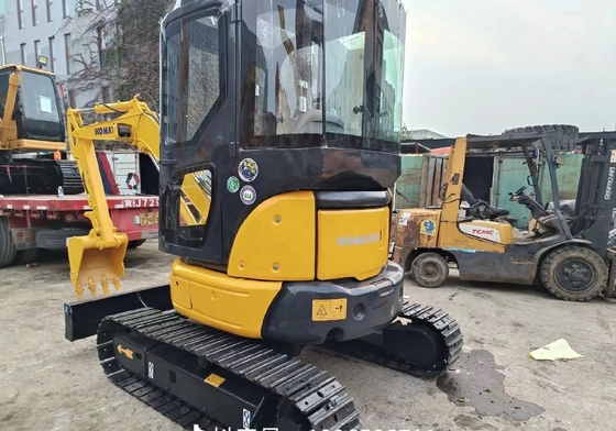 Mini Digger KOMATSU PC35 Bagger Gebraucht, geringer Kraftstoffverbrauch und japanisch hergestellt
