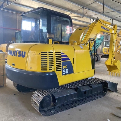 Mini Digger 5,6TON Gebraucht KOMATSU PC56 Crawler Bagger in Japan mit geringem Kraftstoffverbrauch