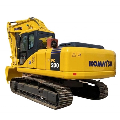20 Tonnen Bagger in Shanghai Werft Komatsu pc200 Bagger mit 105KW Hydraulikpumpe verwendet