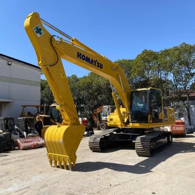 Hydraulischer Crawler Digger Gelber Komatsu PC220 Bagger mit geringem Kraftstoffverbrauch