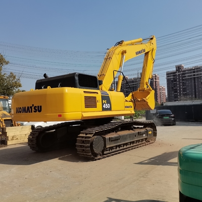 Japan importiert Gebraucht-Komatsu PC450 Bagger Gebraucht 45 Tonnen Bagger im Shanghai Yard