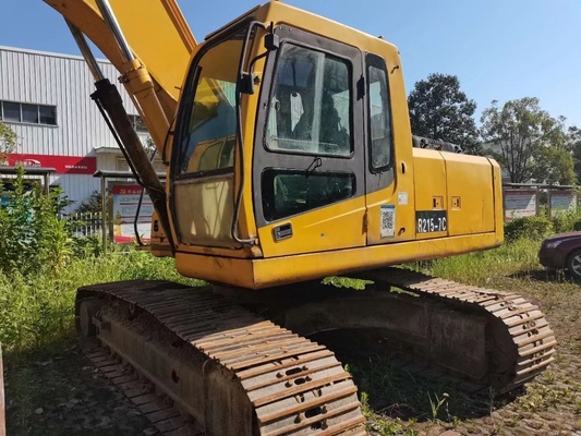 92 kW Hyundai R215-7C Bagger Crawler Gebraucht Hydraulischer 215-7 Digger Original Korea