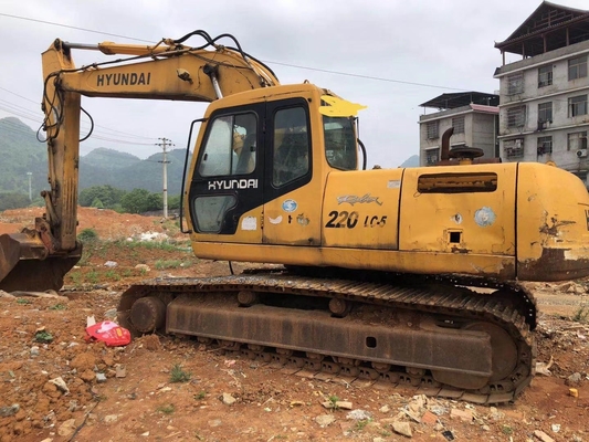 Korea Original 22 Tonnen Hyundai 220LC-5 Gebraucht Crawler Digger mit guter Leistung