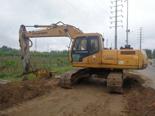 Korea Original 22 Tonnen Hyundai 220LC-5 Gebraucht Crawler Digger mit guter Leistung