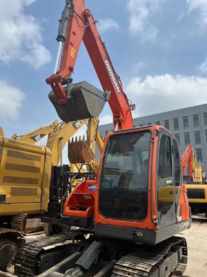 Original Farbe DOOSAN DX80-9C Rad hydraulische Bagger auf Lager bei für den Bau