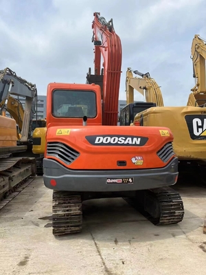 Original Farbe DOOSAN DX80-9C Rad hydraulische Bagger auf Lager bei für den Bau
