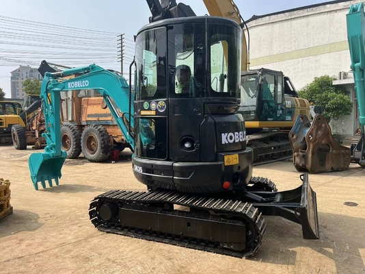 Kobelco SK35 Hydraulische Baggermaschine 3 Tonnen Crawler-Maschine mit und Originalfarbe