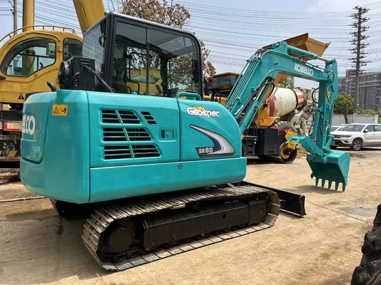 Kobelco SK60 Hydraulischer Bagger Gebraucht Crawler Bagger in gutem Zustand zum besten Verkauf