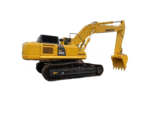 Gebrauchtes Komatsu PC450 Bagger mit Cummins-Motor und POCLAIN Hydraulikpumpe