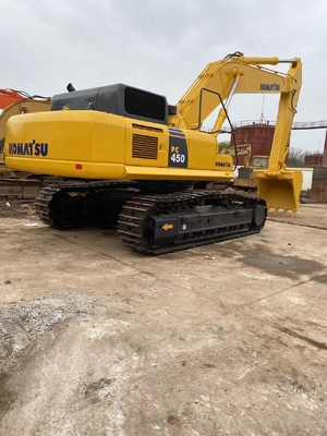 Gebrauchtes Komatsu PC450 Bagger mit Cummins-Motor und POCLAIN Hydraulikpumpe