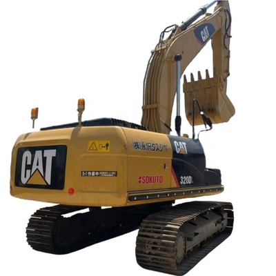 Gebrauchtes Baggerbagger Changjiang Hydraulikpumpe Caterpillar 320DL Originalfarbe Japan