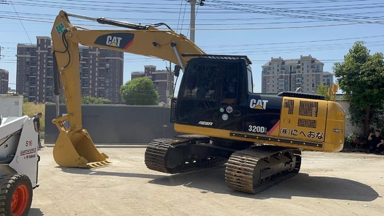 Gebrauchtes Baggerbagger Changjiang Hydraulikpumpe Caterpillar 320DL Originalfarbe Japan