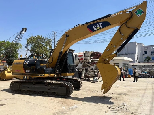 Gebrauchtes Baggerbagger Changjiang Hydraulikpumpe Caterpillar 320DL Originalfarbe Japan