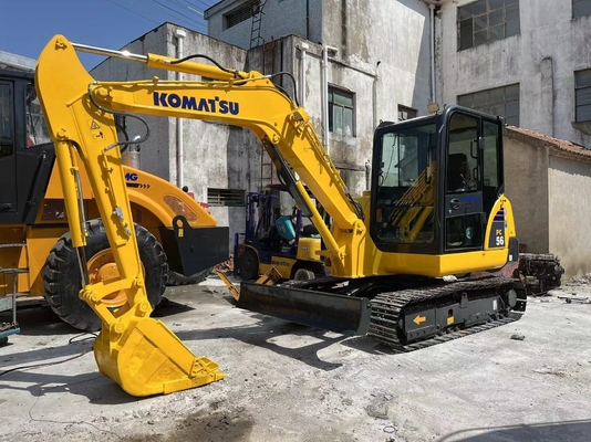 Gebrauchtes Bagger Komatsu PC56 PC60 PC35MR PC55MR Crawler Mini Digger in gutem Zustand