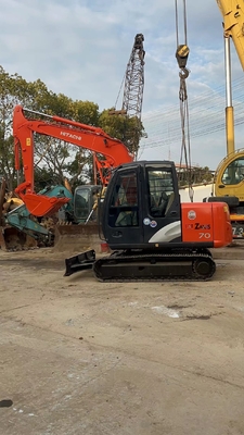 Gebrauchtes Original Japan Hitachi zx70 Crawler Bagger mit EPA Motor und Crawler Design