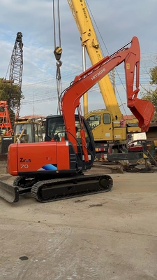 Gebrauchtes Original Japan Hitachi zx70 Crawler Bagger mit EPA Motor und Crawler Design
