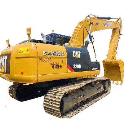 23000 kg Gebrauchtes CATERPILLAR Bagger 320D in Originalfarbe aus Japan
